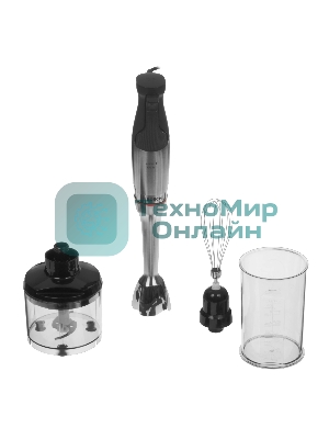 Блендер погружной Bosch MSM6M821 серый, 1200 Вт, плавная регулировка, турбо