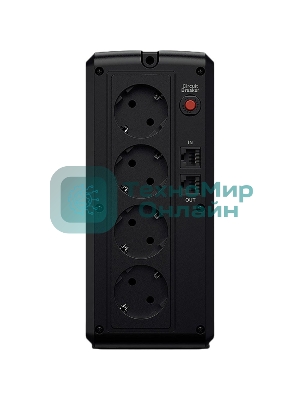 Источник бесперебойного питания CyberPower UT1100EG/1100 ВА/660 Вт/4 х CEE 7 (евророзетка)