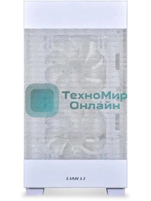 Компьютерный корпус Lian-Li Lancool 205M Mesh белый без БП ATX 2xUSB 3.0 audio bott PSU