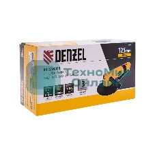 Пневматическая углошлифовальная машина Denzel AG125, 11000 об/мин, 125 мм, 186 л/мин