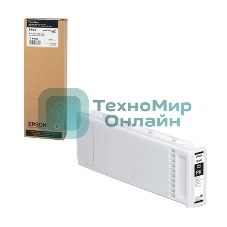 Картридж струйный Epson T694100 (C13T694100) фото черный (700 мл) для SureColor SC-T3000, SC-T3200, SC-T5000, SC-T5200, SC-T7000, SC-T7200
