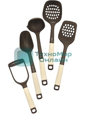 Набор 5 кухонных предм. Rondell Mocco&Latte RD-1860 (BN) коричневый