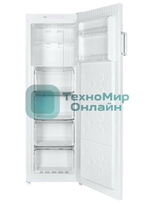 Морозильная камера Maunfeld MFFR170W, белый, 206л, 6 ящиков, 2 полки