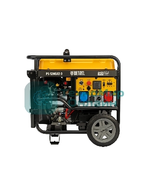 Электрогенератор бензиновый Denzel PS-120EAD-3, 12 кВт, 110 дБ, 180 кг