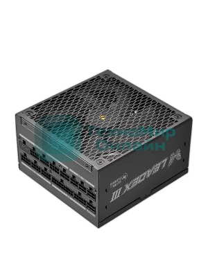 Блок питания Super Flower Power Supply Leadex III Gold SF-850F14GE(GL), 850W, ATX 3.1, 140мм, 8xSATA, 3xPCI-E(6+2), 1x12VHPWR(12+4), APFC, 80 PLUS Gold, Full Modular