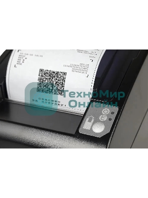 Онлайн-касса стационарная Атол 50319 FPrint-22ПТК черный, 200 мм/сек, без ФН