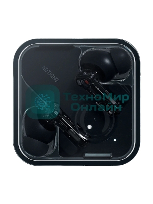 Наушники TWS NOTHING Ear черный, внутриканальные, Bluetooth, активное шумоподавление, до 8.5 ч