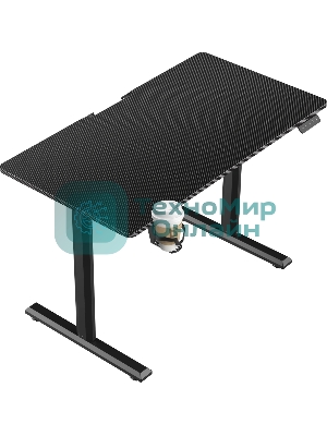 Стол игровой компьюерный Volt черн, регулир. высота 72-117 см