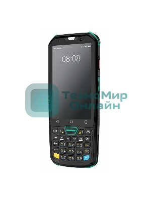 Терминал сбора данных Mindeo M40 2D/WiFi/LTE/NFC/4/64Gb/C/5100mAh/USB/EU/ремень 