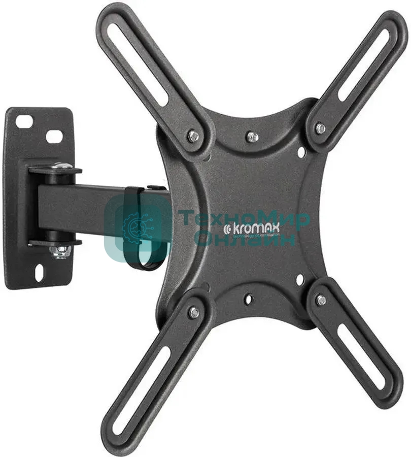 Кронштейн для телевизора Kromax CORBEL-4 черный, 15