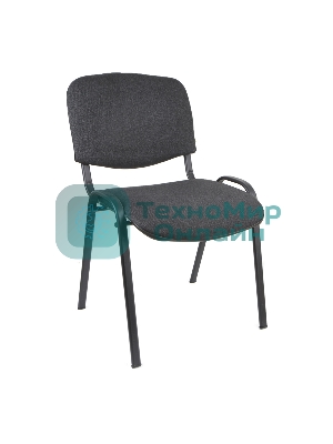 Стул OLSS ИЗО В-40 ткань темно-серый черная порошковая краска