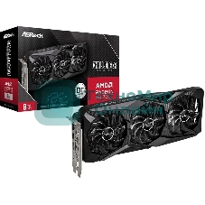 Видеокарта Asrock PCI-E 4.0 RX7600 CLP 8GO AMD Radeon RX 7600 8Gb 128bit GDDR6 2280/18000 HDMIx1 DPx3 HDCP Ret