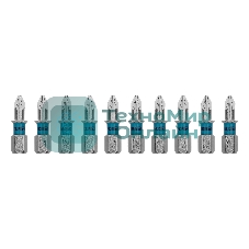 Бита Gross PZ1х25мм, сталь S2, шестигр., 10 шт.