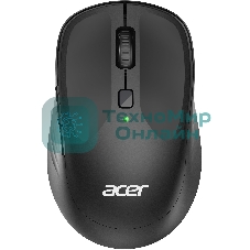Мышь беспроводная Acer OMR300 черный, 1600 dpi, радиоканал, USB, кнопки - 6