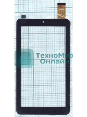 Сенсорное стекло (тачскрин) ZJ-70053A, черное