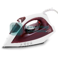 Утюг Maxwell MW-3006, 2400Вт, белый/бордовый
