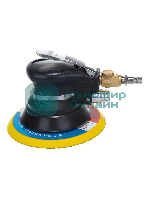 Пневмошлифмашина орбитальная SR150CV с пылеотводом c набором (140л/м 9000об мин 6.3 бар 150мм) 100182