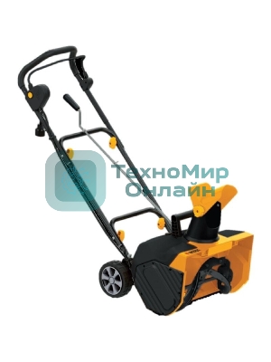 Электрическая снегоуборочная машина Denzel ESB-460-M, 1.8 кВт, металлический шнек, LED фара