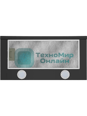 Вытяжка телескопическая HOMSair Flat 60 черный, 60 см, 520 куб. м/ч, 47 дБ