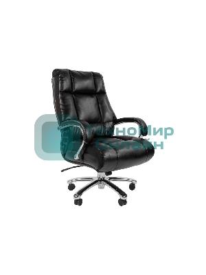 Кресло Chairman 405 черный, экокожа, 120 кг, механизм качания
