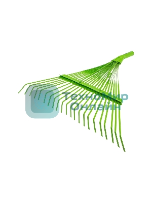 Грабли веерные стальные Palisad, 565 мм, 22 плоских зуба, эмалированные, усиленные, без черенка