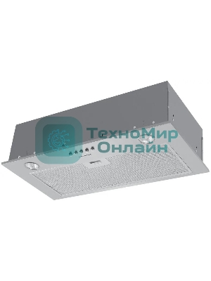 Вытяжка встраиваемая Maunfeld Crosby SINGL 60 нержавеющая сталь, 60 см, 850 куб. м/ч, 48 дБ