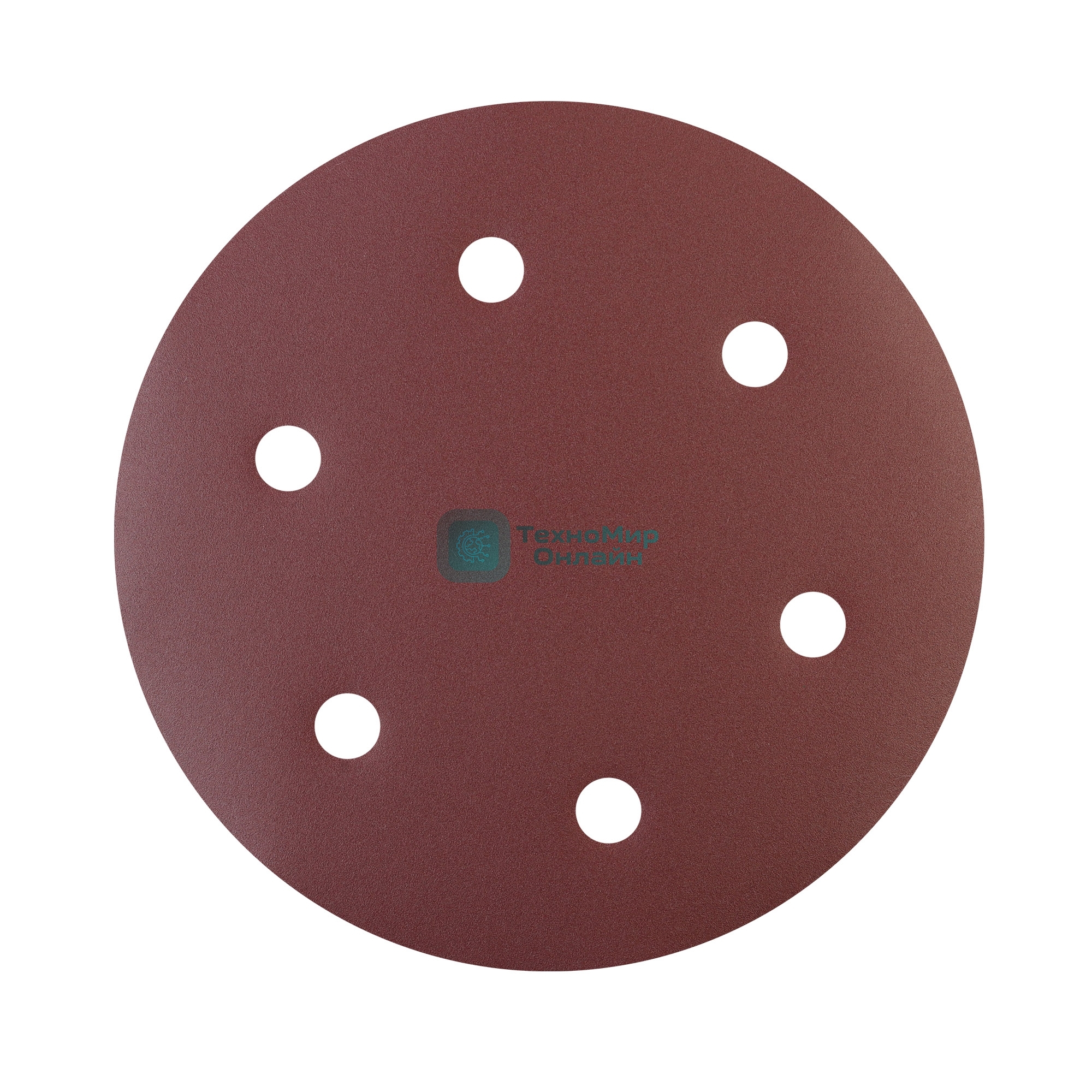 Круг шлифовальный PATRIOT на липучке, 225мм, 6 отверстий, Р240, 10 шт