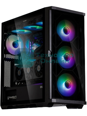 Компьютерный корпус ZALMAN Z10 DUO, ATX, BLACK, WINDOW, 2x3.5