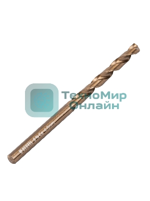 Сверло по металлу Denzel 4,5 мм, HSS Co-8%