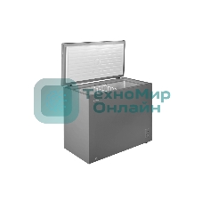 Морозильный ларь Kraft BD (W)-280SRX серебристый, 260л