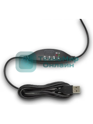 Гарнитура Exegate 960 USB Stereo чёрный, проводная, USB, регулятор громкости