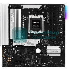 Материнская плата ASRock B650M Pro X3D, AM5, AMD B650, 4xDDR5, 4xSATA, 3xM.2, 1xPCIe 5.0 x16, 1xPCIe 4.0 x4, 1xHDMI, 1xDP, 1x2.5Gb LAN, 1xUSB-C 10Gbps, 1xUSB-A 10Gbps, 2xUSB-A 5Gbps, 4xUSB-A 2.0, 3x3.5 мм, 7.1, mATX