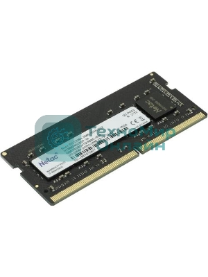 Оперативная память NETAC Basic, DDR4, 8GB (1x8GB), 2666MHz, CL19, SO-DIMM