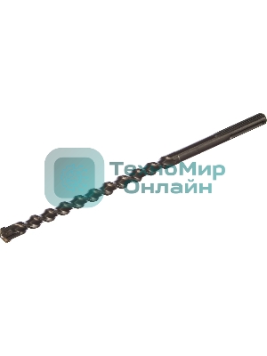 Бур по бетону Matrix 22 x 400 мм, SDS MAX c крестовой пластиной