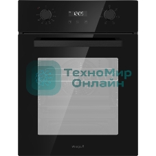 Духовой шкаф электрический Weissgauff EOY 456 PDB черный