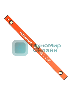 Уровень PATRIOT LRP-800, магнитный, алюминиевый фрезерованный, усиленный, 800мм