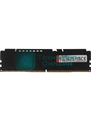 Оперативная память Kingston Fury Beast, DDR5, 32GB (2x16GB), 5600MHz, CL36, DIMM, с радиаторами, черный