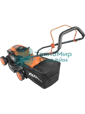 Газонокосилка бензиновая PATRIOT PT 40, 130сс, 3,5 л.с., 40 см, 35л. трав., пластик. дека,