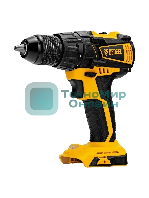 Дрель-шуруповерт Denzel BLDL-IB-18-0, 18 В, 0 Ач, 65 Нм, бесщеточный