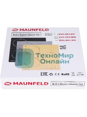Индукционная варочная панель Maunfeld EVI.453-BG, конфорок: 3 шт., стеклокерамика, независимая, бежевый