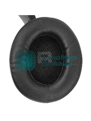 Гарнитура QUMO Olympus чёрный, проводная, USB, подсветка