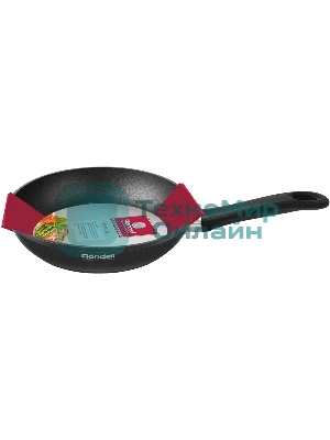Сковорода Rondell Invictus RDA-1364, 24см, без крышки, черный