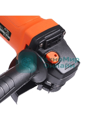 Машина углошлифовальная (УШМ) PATRIOT AG 135L, диск 125мм, 950Вт, 11000об/мин, дополнительная рукоятка, быстрая замена щеток, фиксация кнопки включения