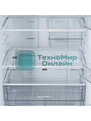 Холодильник Atlant ХМ-4621-159-ND черный металлик двухкамерный 211/94л морозилка снизу, No Frost
