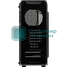 Компьютерный корпус Accord JP-X черный без БП ATX 2xUSB 2.0 1xUSB 3.0 bott PSU