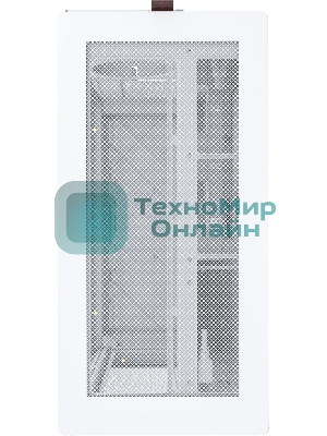 Компьютерный корпус Montech HS01 белый без БП ATX 2xUSB3.0 audio bott PSU