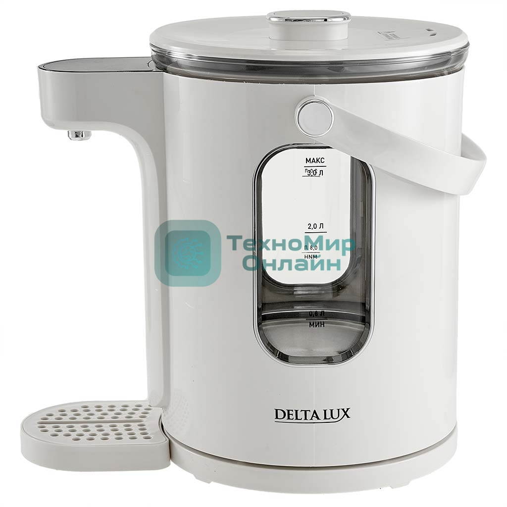 Чайник-термос DЕLTA LUX DE-1701 3л,LCD дисплей,1.