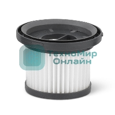 Фильтры HEPA (выходной, перед мотором) для беспроводного пылесоса BQ-VCA1004W. Масса (в граммах) 36 Размер (мм) 55х73х55
