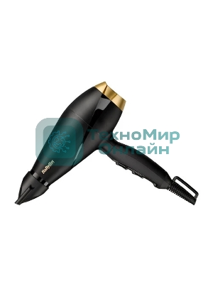 Фен BaByliss Power Pro 2000 6704E черный, 2000 Вт, ионизация