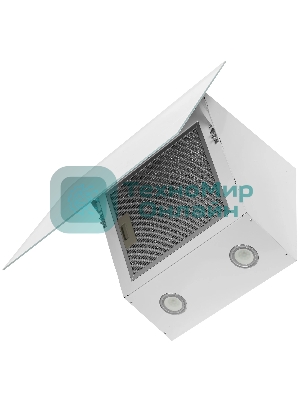 Вытяжка наклонная Elikor Rise WH 60 белый, 60 см, 750 куб. м/ч, 56 дБ